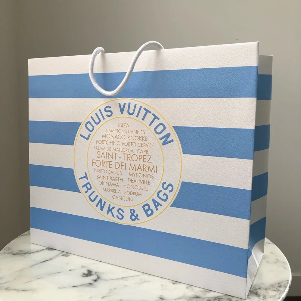 LOUIS VUITTON x Resort Limited Edition 2026 Gift Shopping Bag Beach Hut Tote XL